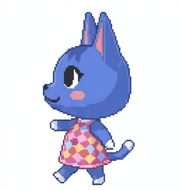 Josie pixel art animation